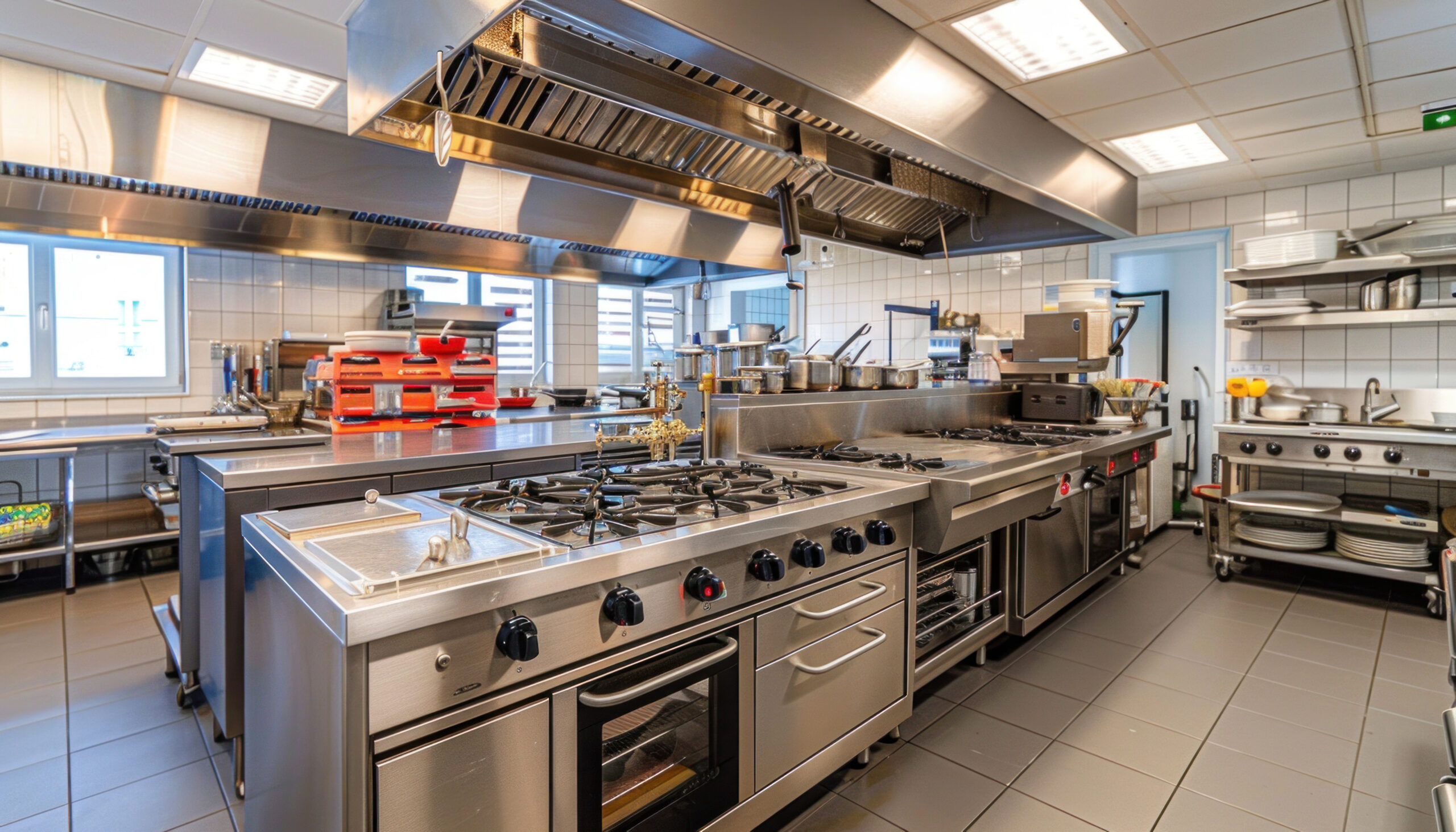 Image of a commercial kitchen